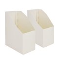 thumbnail image 1 of ZOUSSIQI 2 Pcs Boîte de Rangement pour Documents de Bureau DIY Beige JU316-138951, 1 of 10