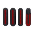 thumbnail image 2 of tamizeot Scooter Front Rear Wheel Cover Hubs Protective Case Reflective Sticker For Mijia M365 black 1Set, 2 of 6