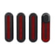 thumbnail image 3 of Soidarity 4 Uds Scooter rueda trasera delantera cubierta de neumático Hubs carcasa protectora pegatina para Mijia M365 Scooter Eléctrico Type6 NO6, 3 of 6