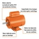 thumbnail image 3 of Motor eléctrico monofásico de 1/4 HP, baja velocidad, Truper TRUPER MOE-1/4B, 3 of 3