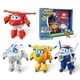 thumbnail image 1 of Figura de Acción Super Wings 5 Transformers Toys Paquete de 4 Unidades, 1 of 6