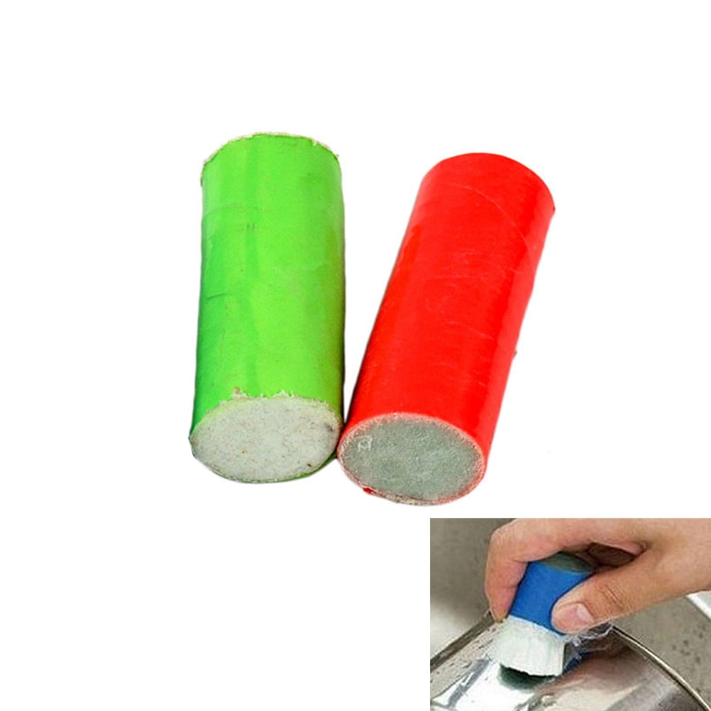 Magic Metal Steel Polishing Rust Remover Cleaning Stick Brush Scrubber Z0K7 