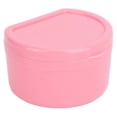 thumbnail image 1 of Protable Dental Retainer Box Orthodontic Dental Retainer False Teeth Storage BoxPink, 1 of 5