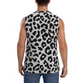 thumbnail image 4 of Pofeuu Similar To Leopard Print Print Men's Muscle T-Shirt, Sleeveless, Muscle Tank, Classic Muscle Tee Top For Men Casual Sleeveless Muscle T-Shirt Trendy Clothes-Medium, 4 of 7