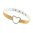 thumbnail image 1 of PU Collar de material cuero Punk Gargantilla Collar Joyería - Amarillo Salvador collar gargantilla pu, 1 of 10