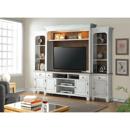 Side Entertainment Pier - Legends Furniture Camden 68 in. TV Console with Optional Wall Hutch and Piers