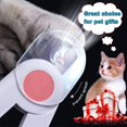 thumbnail image 4 of Cortaúñas para gatos CHAO con LED Blood Line tijeras profesionales para uñas de perros con lima de uñas, 4 of 5