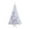 B, variant on Snow Flocked Christmas Tree Artificial Snow Covered Holiday Tree Elegant Winter Style Decoration for Home Office Party Christmas Decor
