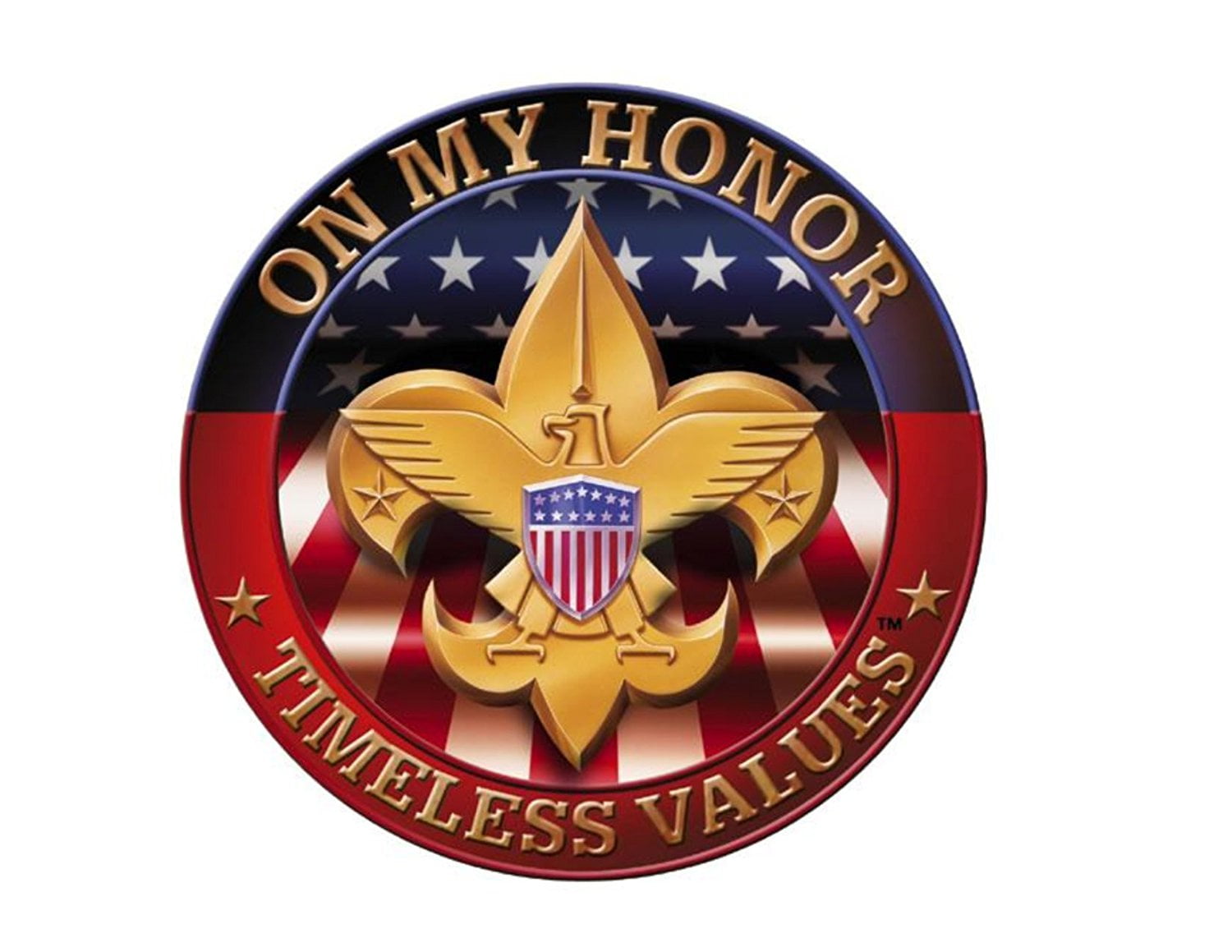 American Eagle Scout or Boy Scout Edible Icing Image Cake ...