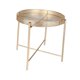 thumbnail image 3 of Mesa Auxiliar de Hierro Macarena para Exteriores Decorativa Oro, 3 of 8