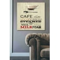 thumbnail image 2 of Epic Graffiti 'Cafe Latte' by Marco Fabiano, Canvas Wall Art, 37"x37", 2 of 2