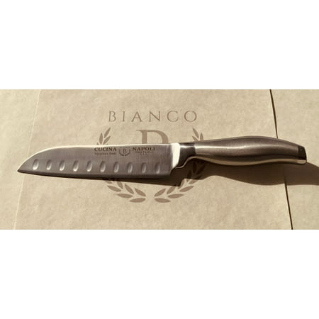 

Cucina Napoli 7 Drop Point Kitchen Knife Made In USA! SOLID Stainless Steel