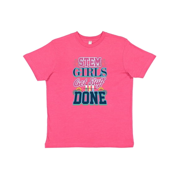Inktastic STEM Science Technology Engineering Math Girl Youth T-Shirt