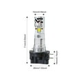 thumbnail image 3 of 2xH11B LED Headlight low beam Fit Kia Sportage 2011 2012 2013 2014 2015 2016, 3 of 11