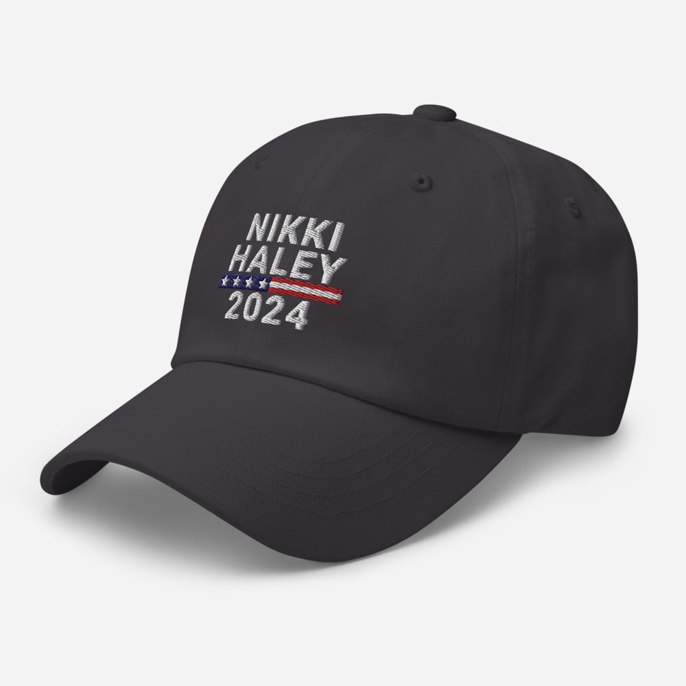 Nikki Haley 2024 Hat Nikki Haley Hat Nikki Haley Dad Hat Merch Haley 2024 Hat Haley 2024 Hats Haley Supporter Haley for Pres Vote Haley (Dark Grey)
