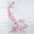 thumbnail image 5 of Guirnalda de flores de seda artificial Starlight, guirnalda de flores de cerezo colgante, enredadera de flor de cerezo artificial para el hogarGuirnalda de flores de seda artificial Starlight, guirna TUNC Sencillez, 5 of 5