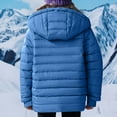 thumbnail image 6 of OGLCCG Quilted Puffer Jacket for Girls Full Zip Long Puffer Coat with Pockets Lightweight Winter Warm Down Jacket with Hood 3-12 Years, 6 of 8