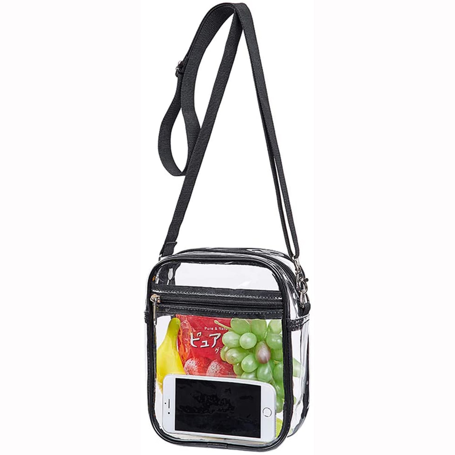 Festivals Clear Purse Clear Crossbody Bag for Women Clear Bag Stadium Approved for Concerts 