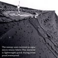 thumbnail image 4 of LinenLoon Compact Travel Umbrella.Windproof Waterproof Stick Umbrella Anti-UV Protection Golf Umbrellas, 4 of 5
