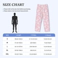 thumbnail image 2 of Salouo Easter Cute Rabbit Print Pajama Pants for Men, Lounge Pants Elastic Waistband Casual Men's sleepwear Loungewear Sleep Pajama Pant -XX-Large, 2 of 7