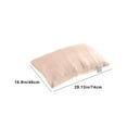 thumbnail image 3 of Lcxifdre Silk Pillow Low Pillow Pillow Soft Sleep Aid Cervical Vertebrae Special Pillow Adult Home Hotel, 3 of 6