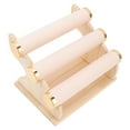 thumbnail image 1 of 3 Tier Bracelet Stand, Detachable Scratch Proof Bracelet Holder Prevent Wear Stable  For Watch For Shop Pink, 1 of 8