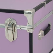 Seward Trunks 30 Trunk with Wheels and Lock in Orchid Pink
