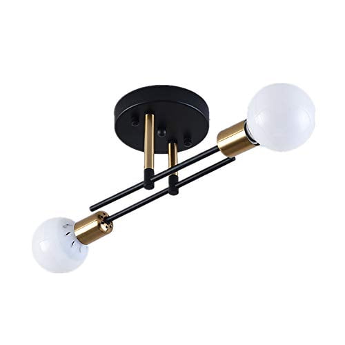Efinehome Modern Ceiling Chandelier Lighting Contemporary Rustic Semi Flush Mount Lamp Minimalist Industrial Light Fixtures Interior Decor Black 2 Lights Com - Ceiling Lights Contemporary Efinehome Modern Ceiling Chandelier Lighting Contemporary Rustic Semi Flush Mount Lamp Minimalist Industrial Light Fixtures Interior Decor Black 2 Lights Com - Ceiling Lights Contemporary