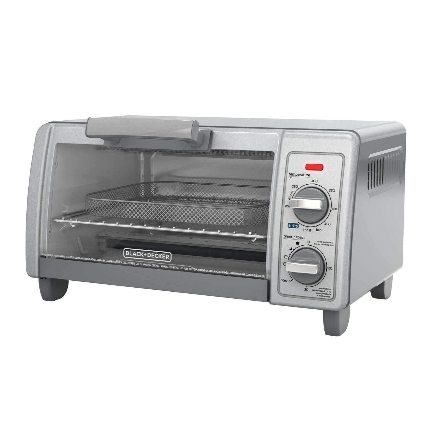 Air Fry Black And Decker Toaster Oven At Walmart Crisp'n Bake