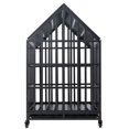 thumbnail image 5 of Zateety Heavy Duty Dog Cage pet Crate with Roof & window on roof, 5 of 14