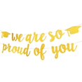 thumbnail image 2 of Paper Graduation Banner Graduation Decoration Graduation Hats Decoration Creative Graduation Hat Flag 2Pack, 2 of 4