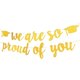 thumbnail image 2 of Paper Graduation Banner Graduation Decoration Graduation Hats Decoration Creative Graduation Hat Flag 2Pack, 2 of 4