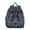 Blue-green-9, variant on Abstract Paisley Art Students Backpack - Decorative Mandala Inspired Exotic Paisley Artwork, Lightweight Durable Oxford Fabric Comfortable Dual Shoulder Support