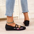 thumbnail image 7 of ibiyuan Orthopedic Shoes for Women Mesh Knitted Walking Shoes Women Closures Arch Support on Womens Sneakers Size 8 Breathable Hands Free Mary Jane Flats Sports Shoes, 7 of 7