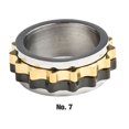 thumbnail image 3 of facefd Rotatable Men Ring Special Design Personalized Rings Multipurpose Finger Jewelry Decoration Accessories Christmas Birthday Primary color 7#, 3 of 8