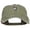 Olive, variant on Siberian Husky Embroidered Washed Buckled Cap - Stone OSFM