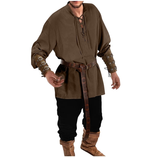 Mens Pantalones Casuales Suéter Sólido de Manga Larga Blusa Elástica de la Cintura Capris, con Bolsillos para el Uso Diario