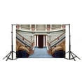 thumbnail image 3 of ABPHOTO 7x5ft Photography Backdrop European Architecture Luxury Palace Elegant Stair Photo Background Backdrops, 3 of 4