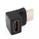 thumbnail image 4 of HDMI macho a HDMI hembra Cable adaptador adaptador convertidor extensor ángulo de 270 grados, 4 of 8