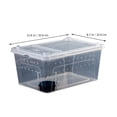 thumbnail image 2 of Shisuyan 1 Set Reptile Snake Feeding Box Breeding Hatching Container Lizard Habitat, 2 of 9