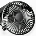 thumbnail image 4 of KAYYELAMP Remote Control H-Type Track Ceiling Mini Fan Easy To Install Adjustable Angle Vintage Design For Home Kitchen 1Pcs Black, 4 of 7