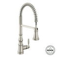thumbnail image 2 of Moen S73104SRS Weymouth Single Handle Pull Down Kitchen Faucet in Spot Resist Stainless, 2 of 7