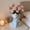 White, variant on Face & Hand Ceramic Vase, 4.7in Artistic Bust Flower Vase for Modern Home Decor & Table Centerpieces