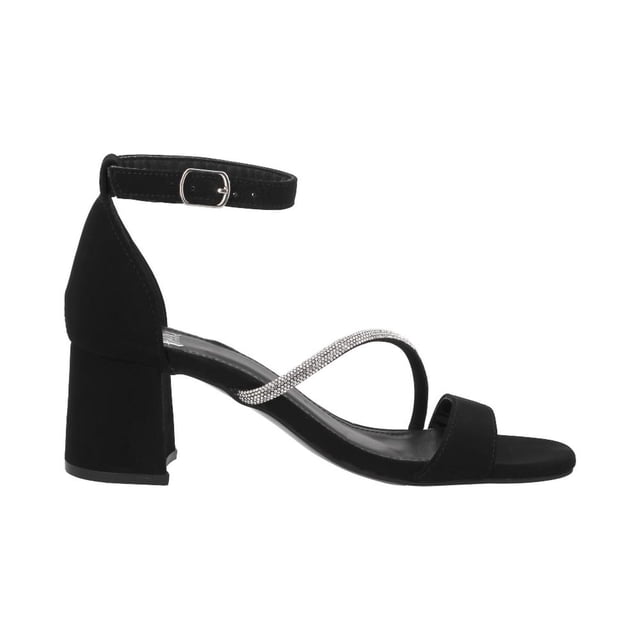 Zapatillas Mujer HEAD OVER HEELS Tacon Cuadrado Formal negro 23