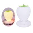 thumbnail image 3 of Esquirla LED Night Light Bedside Desk Touch Rechargeable Silicone Lamp Doll Room whute, 3 of 8
