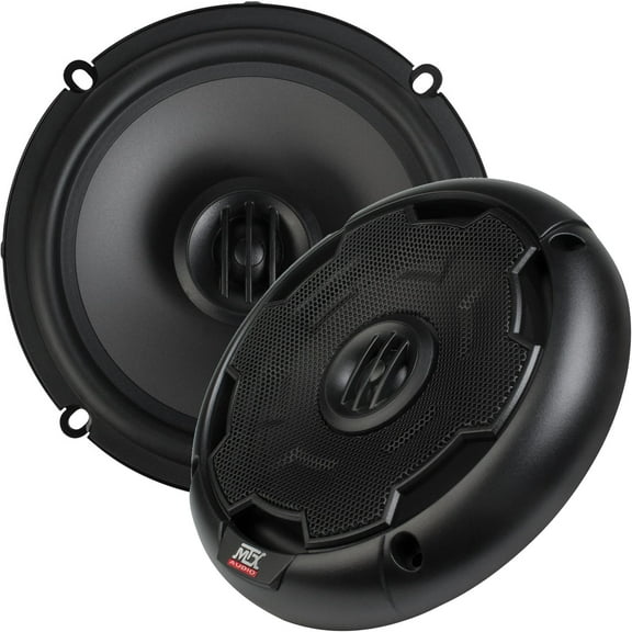 MTX Audio THUNDER65 Thunder Series 6.5", 2-Way, 60W RMS 4-Ohm Coaxial Speaker Pair