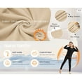 thumbnail image 5 of Oudiya Girls Thermal Underwear Set Long Johns Cold Weather Kids Base Layer Top Bottom, 4-12Y, 5 of 6