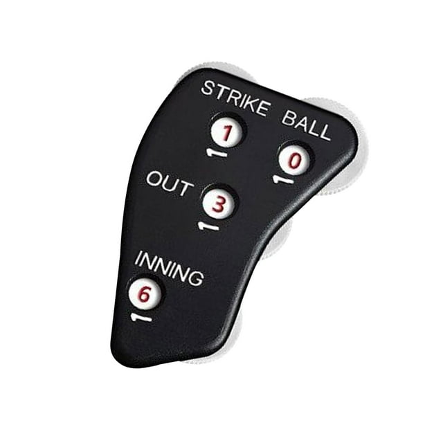 Árbitro De Béisbol Indicador De Engranaje Softbol 4 Dial Árbitro Indicador De Engranaje Sharpla árbitro