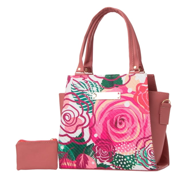 Bolso Yute De Mujer Fana Victoria Color Rosa Elegante