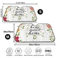 thumbnail image 3 of Balery Home Sweet Home Floral Windshield Sun Shade, Car Front Window Sunshade Cover ,Automotive Interior Portected Blocks Uv Rays For Car Pickup Truck Suv Accessories- Small, 3 of 7